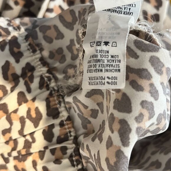 Aerie Women’s Small Jogger Pants Leopard Print Lounge Casual - Picture 8 of 12
